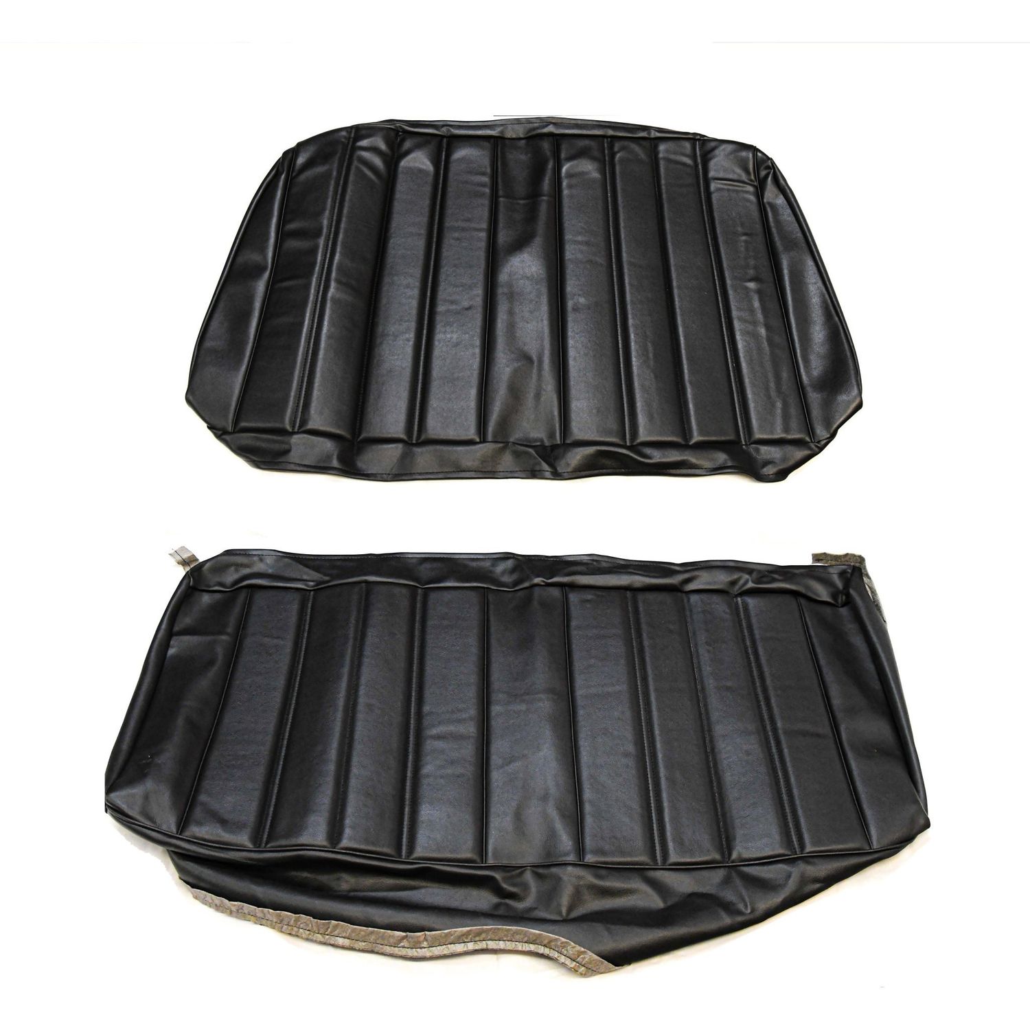 1966 Chevelle Convertible Rear Seat Cover - Black
