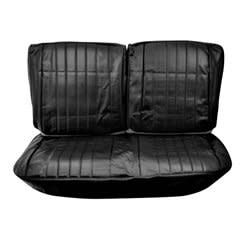 1968 Chevelle Front Bench Seat Upholstery - Black
