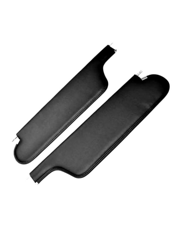 1970 Chevelle Coupe Sunvisor Pair - Black