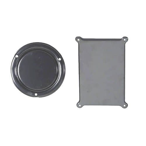 67-69  Camaro/Firebird heater delete plate set w/AC Also fits 68-74 Nova