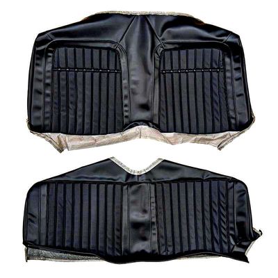 1969 Camaro Coupe Deluxe Comfortweave Rear Seat Cover - Black
