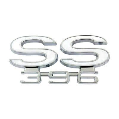 1966 Chevelle Tail Panel Emblem  SS-396