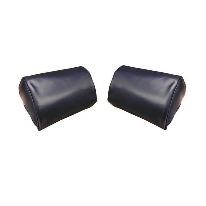 1969-72 Chevelle Headrest Covers -Pair -Black