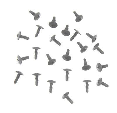 Roof Rail Weatherstrip Channel Self-Tapping Screw Kit 24-Pc