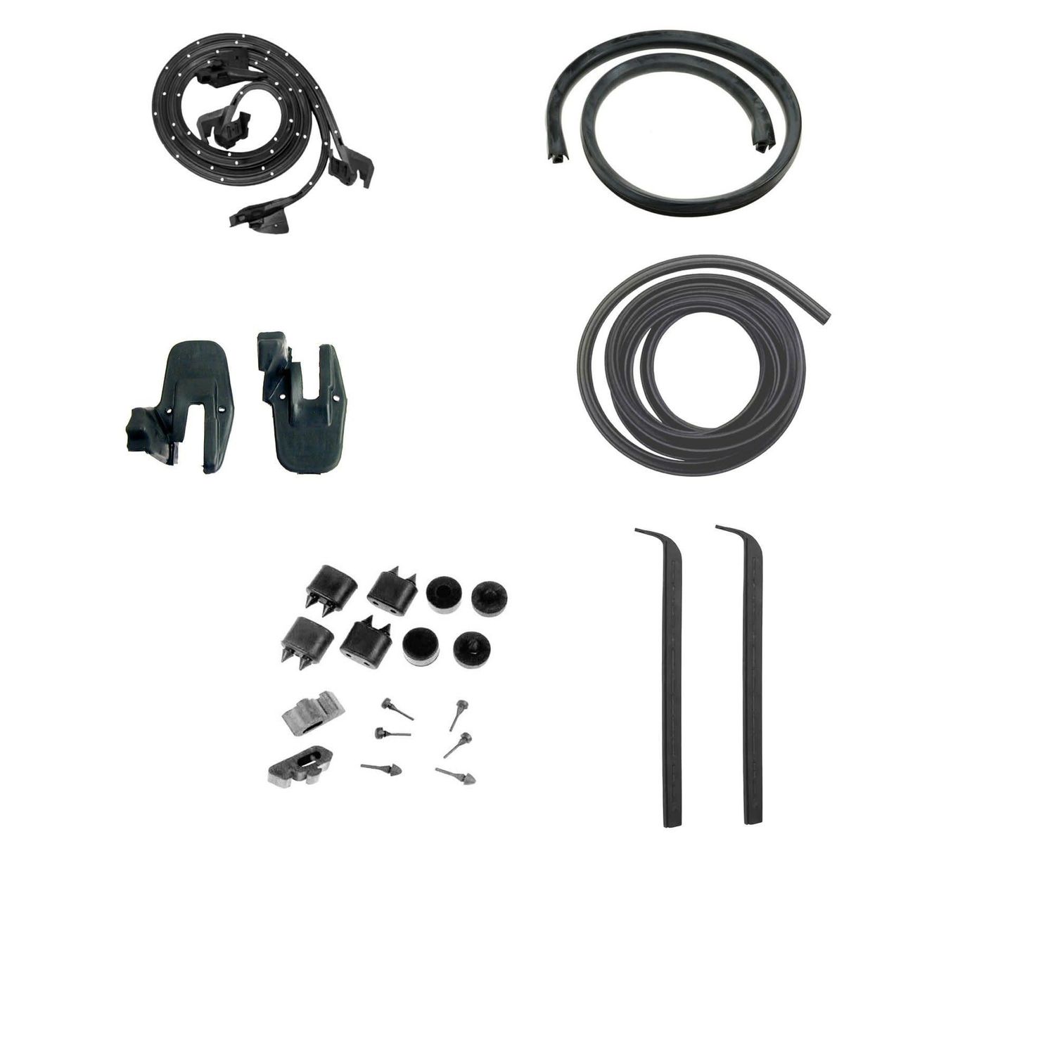 1968 Camaro Convertible  Weatherstrip Kit w/o Windowfelt