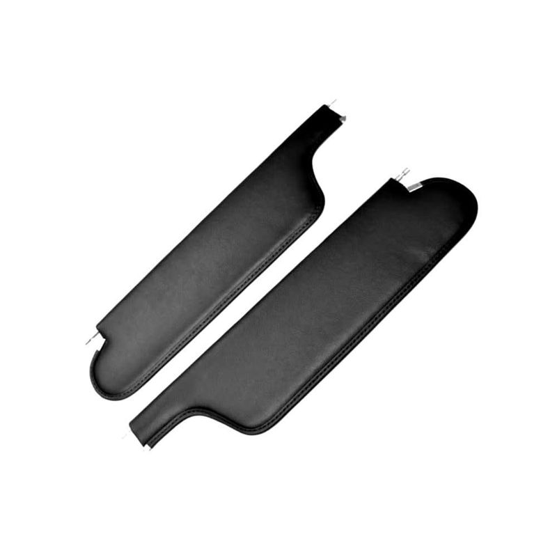 1965-67 Chevelle Convertible Sunvisor Pair - Black
