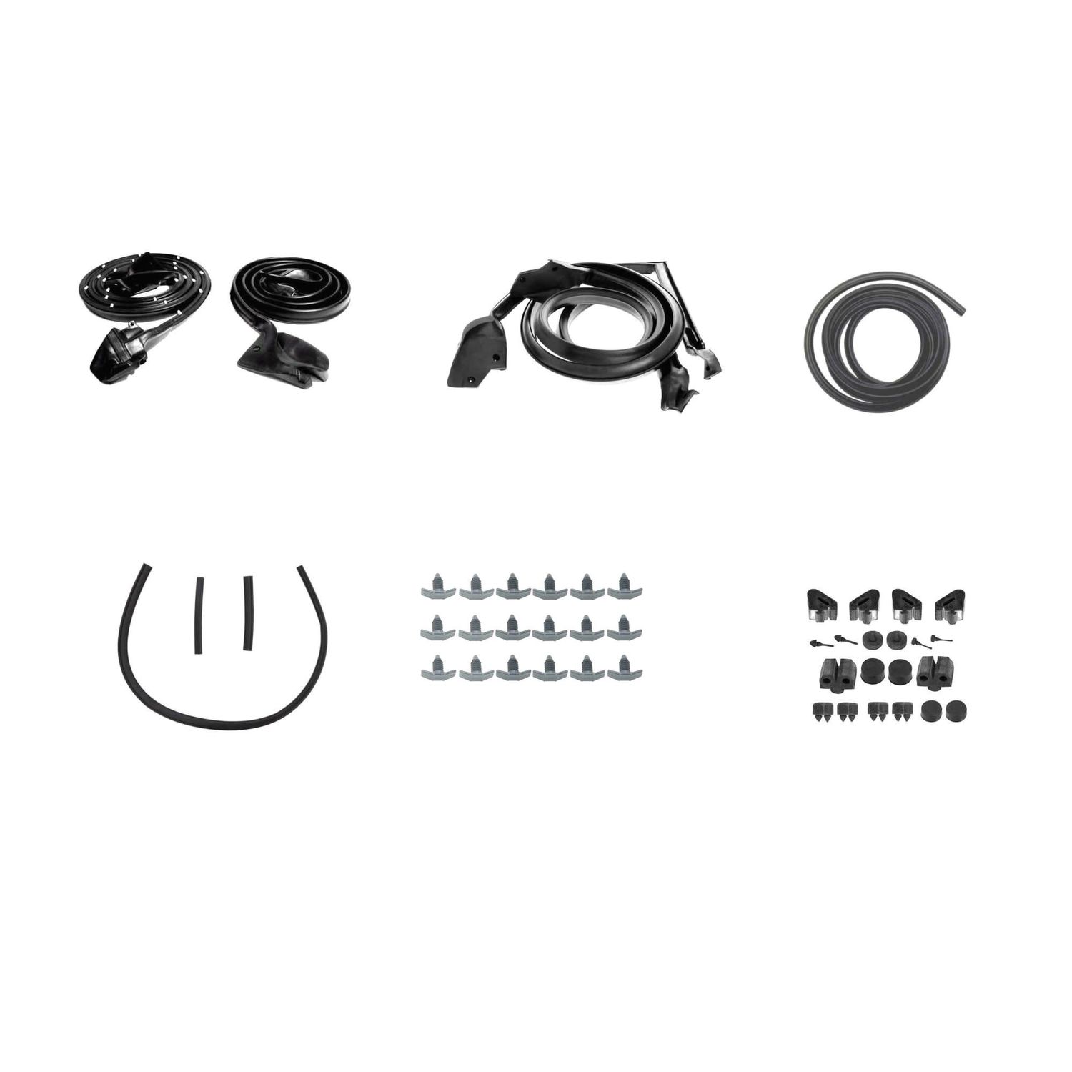 1970-81 Camaro Coupe Weatherstrip Kit w/o T-tops, w/o Window Felts