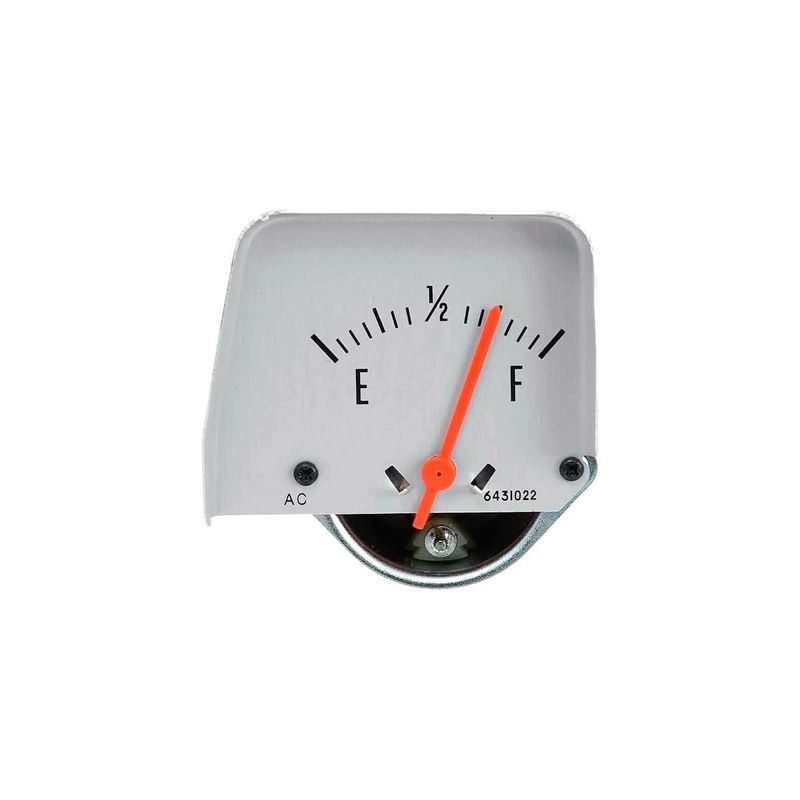 1968-69 Camaro Console Fuel Gauge Silver