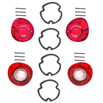 1972 Chevelle Tail Light Lens Kit (Lens, Gaskets &amp; Screws)