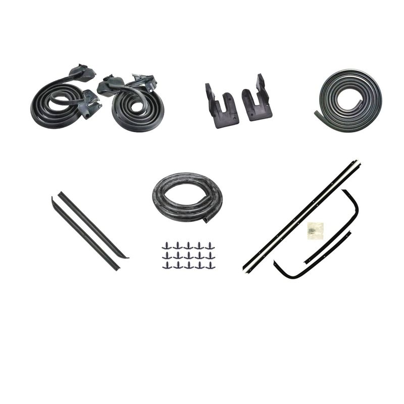 1970-72 Chevelle  Convertible Weatherstrip Kit Reproduction Style 4Pc Felts