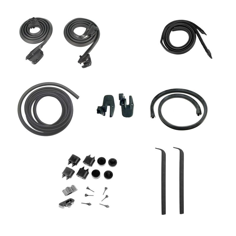 1967 Camaro Coupe Weatherstrip Kit w/o Windowfelt