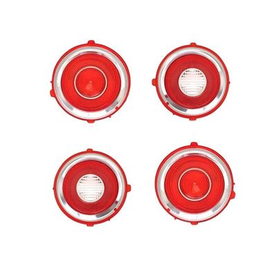 1972-73 RS Camaro Tail Lenses Kit w/ Chrome Ring