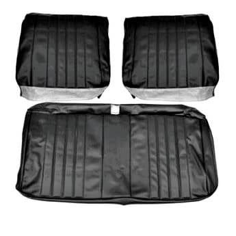 1969 Chevelle Front Bench  Seat Upholstery - Black