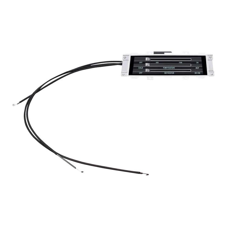 1968 Camaro Non AC Heater Controller w/Cables