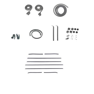 1967 Camaro Weatherstrip Kit Conv 8Pc Original OE Style Felts