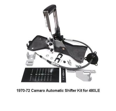 1970-72 Camaro Shifworks 4-Speed Auto Shifter Kit - 4L80E
