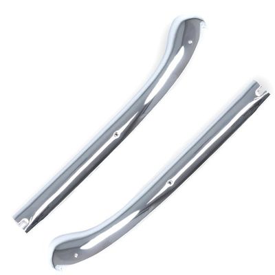 1967 Camaro Firebird Convertible Header Polished Chrome