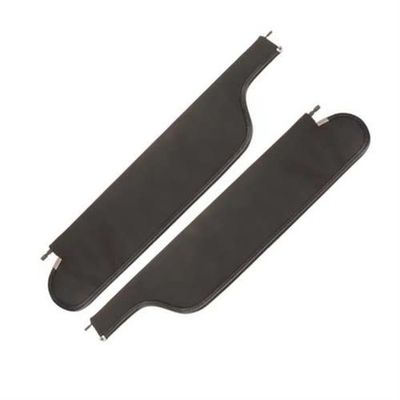 1966 Chevelle Coupe Sunvisor Pair -  Black