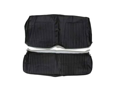 1967-68 Camaro Convertible Standard Rear Seat Cover - Black