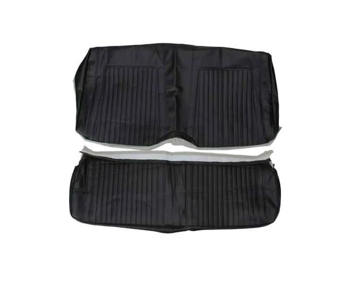 1967-68 Camaro Convertible Standard Rear Seat Cover - Black