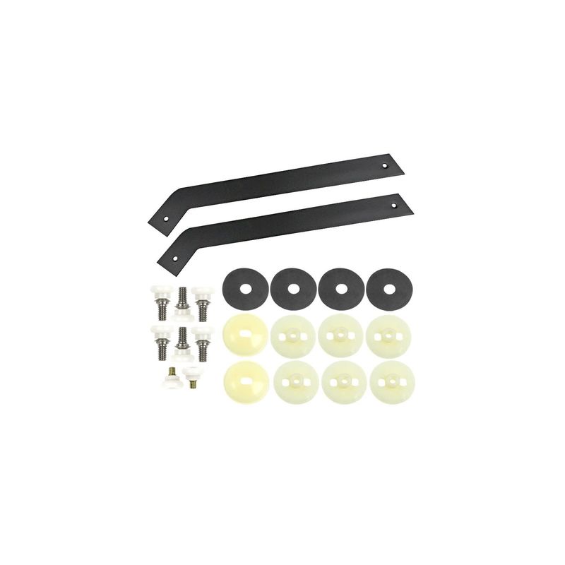 1966-67 Chevelle Quarter Window Roller Repair Kit - Does Both Quarter Glass