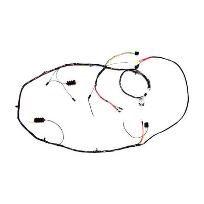 1967 Camaro Std Front Light Harness All V8 w/Warning Lights RH Alternator