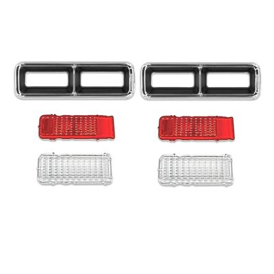 1968 Camaro Tail Light Bezel &amp; Lens Kit