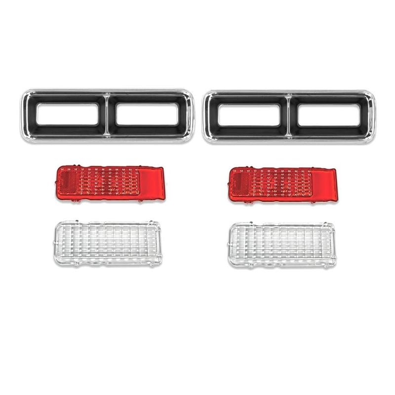 1968 Camaro Tail Light Bezel &amp; Lens Kit