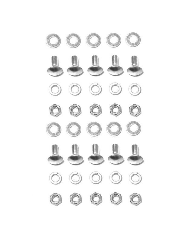 1967 Chevelle Front and Rear Bumper Bolt Kit -40pc