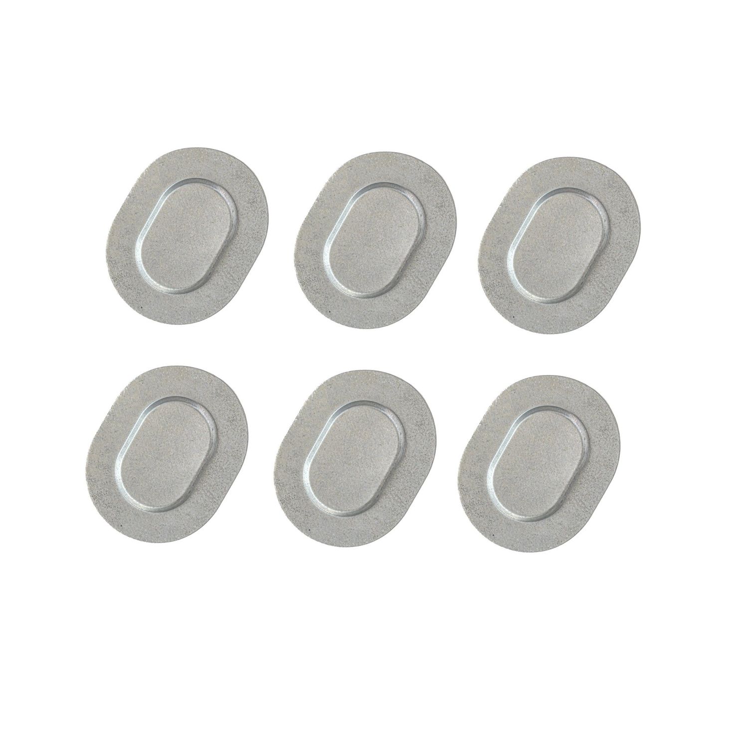 1967-81 GM Oval Floor Floor Drain Plugs 6 Piece Kit