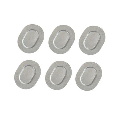 1967-81 GM Oval Floor Floor Drain Plugs 6 Piece Kit
