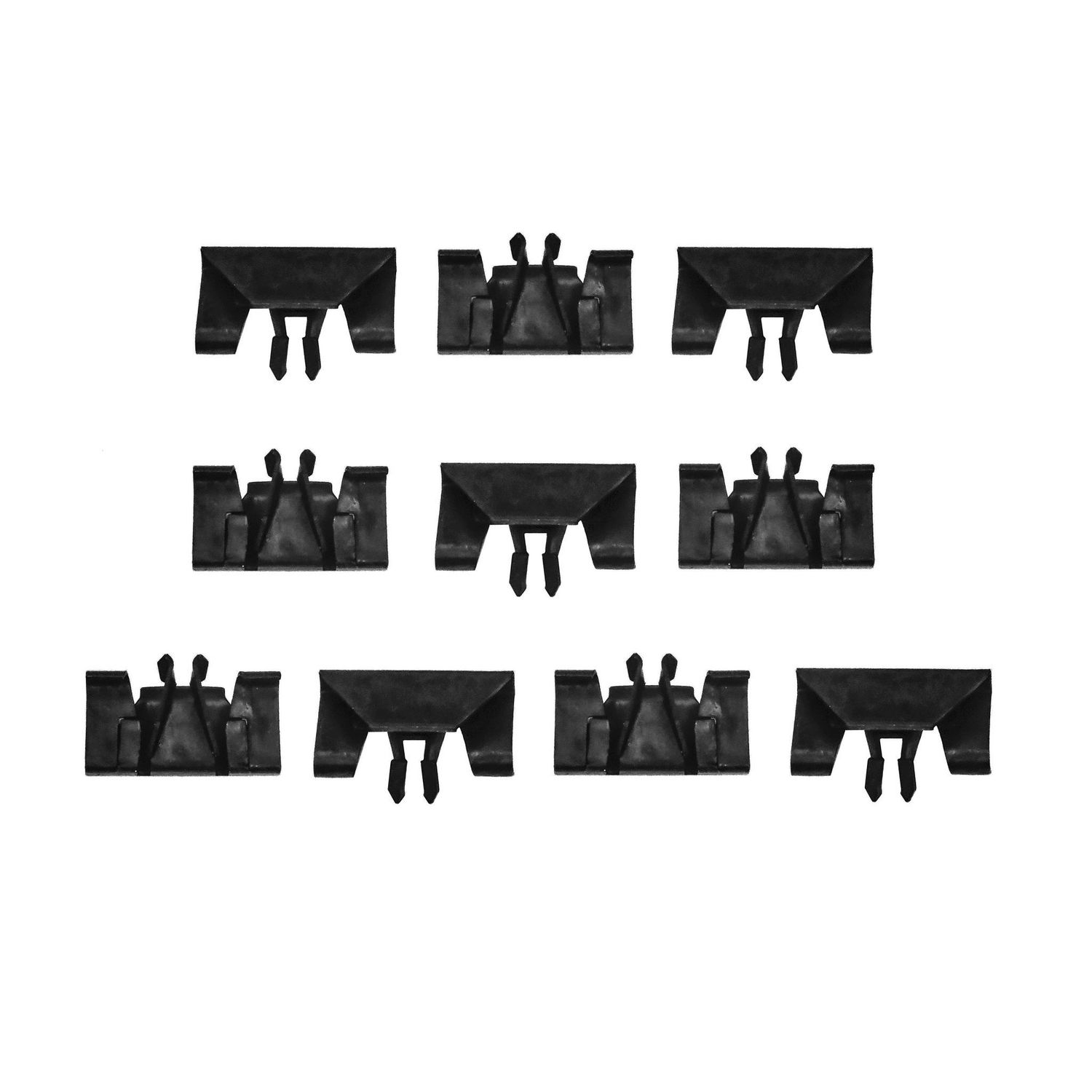 1967-69 Camaro/Firebird Convertible Pinchweld Moldings Clips 10 Pc