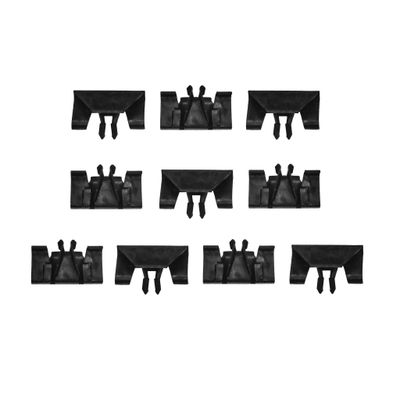 1967-69 Camaro/Firebird Convertible Pinchweld Moldings Clips 10 Pc