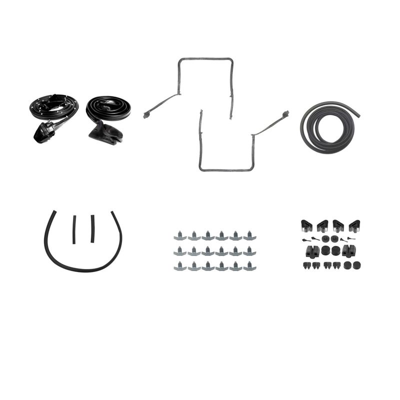 1970-81 Camaro Coupe Weatherstrip Kit w/ T-tops, w/o Window Felts