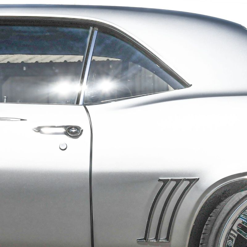 1967-69 Camaro Firebird Coupe Quarter Glass -LH Clear