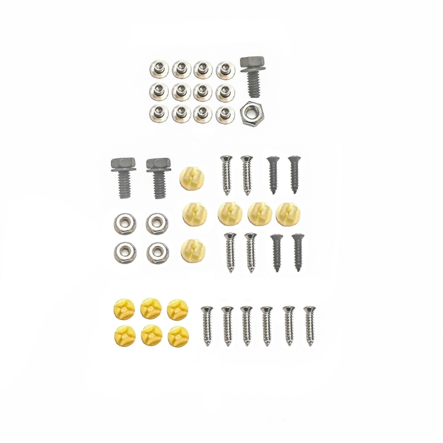 1967 Chevelle Grille Hardware Kit