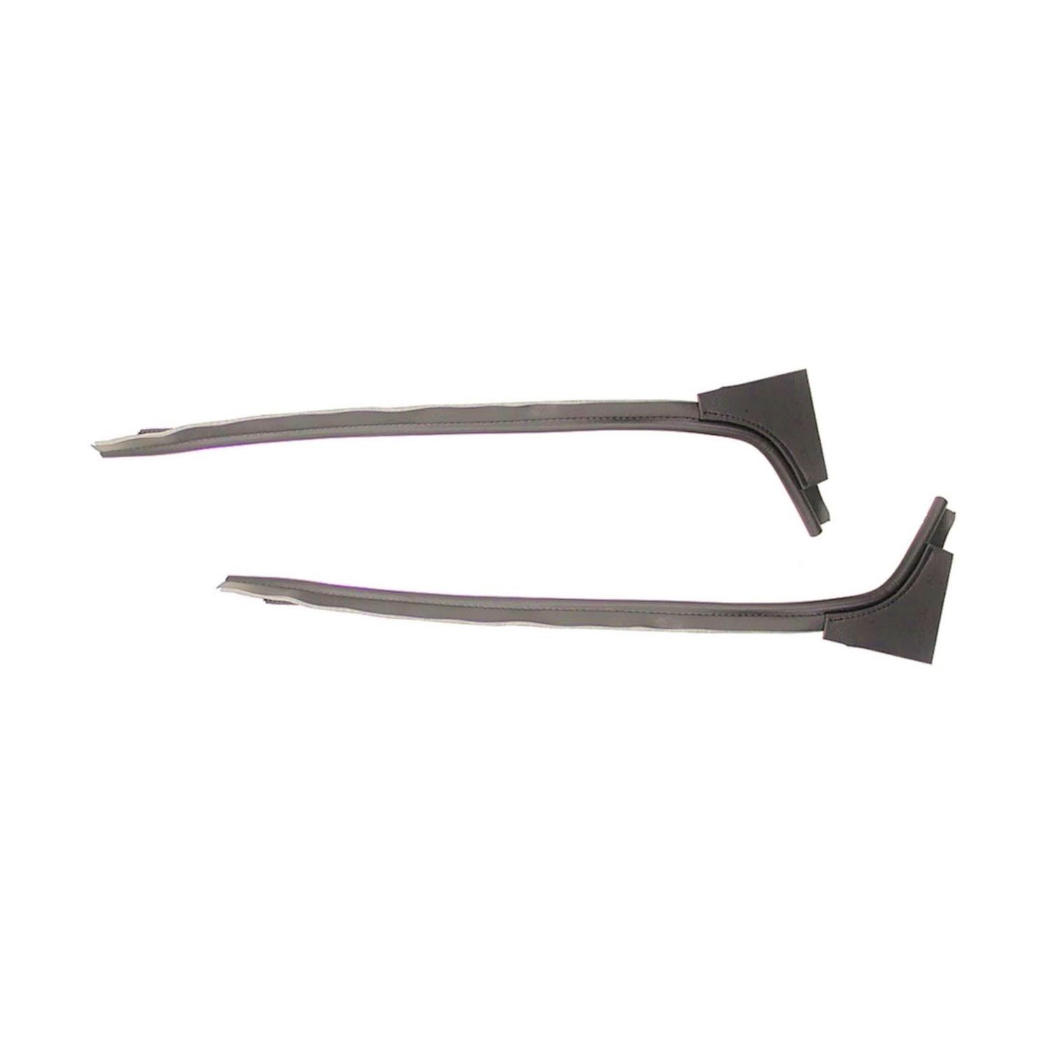 1968-69 Chevelle Coupe Door Jamb Windlace - Black