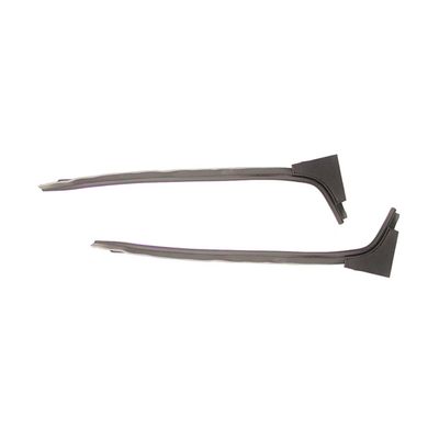 1968-69 Chevelle Coupe Door Jamb Windlace - Black