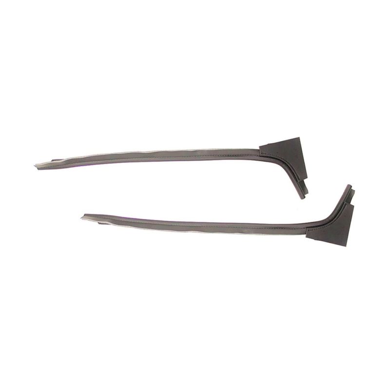 1968-69 Chevelle Coupe Door Jamb Windlace - Black