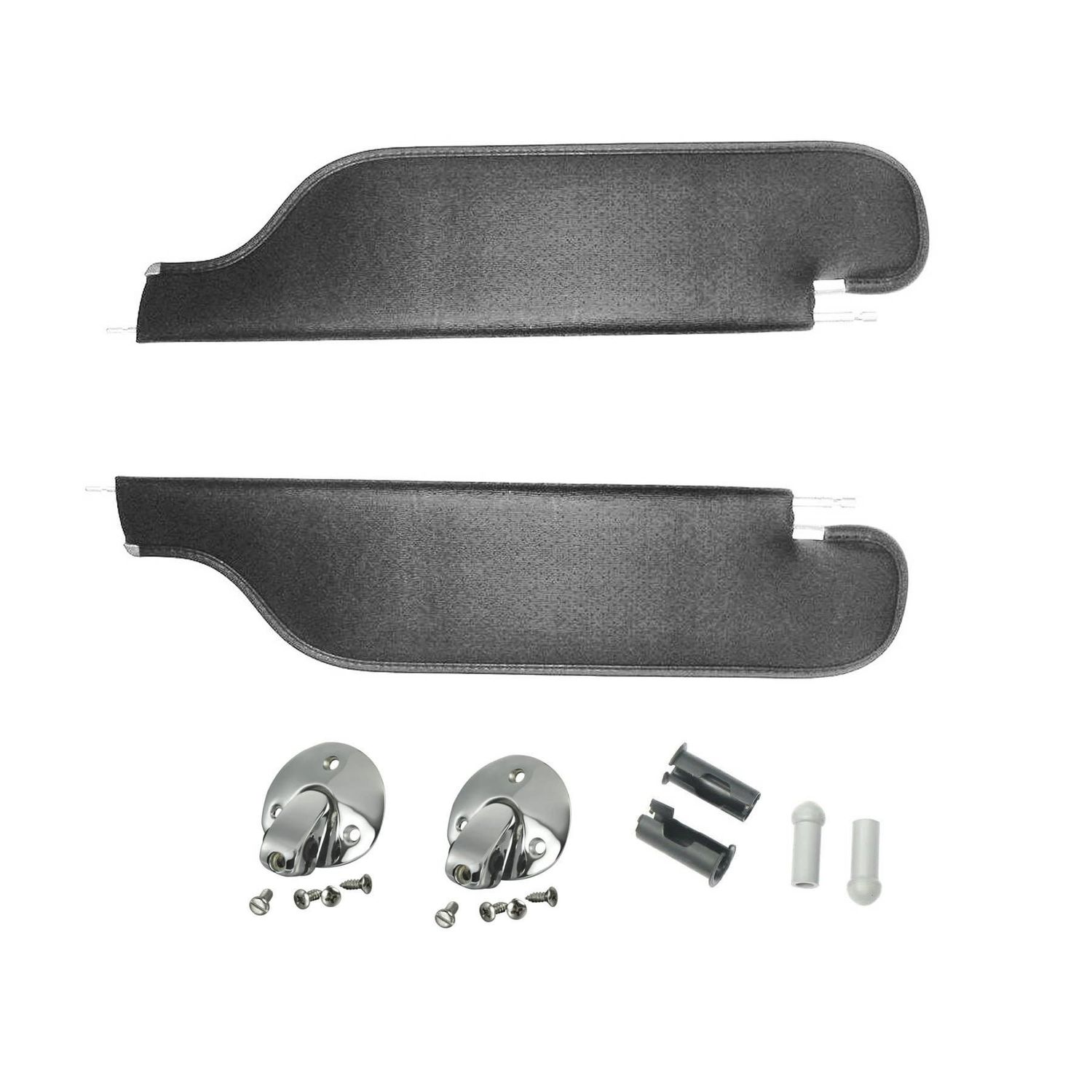 1968 Camaro Firebird Coupe Sunvisor Kit - Black