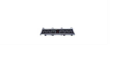 1966-67 Chevelle Dakota Digital VHX Series - Black Background w/ White Face Lettering