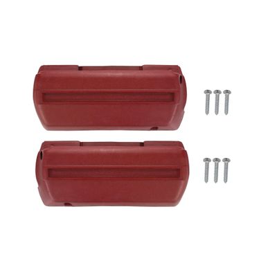 1968-72 GM Arm Rest Bases w/ Hardware - RH &amp; LH Pair