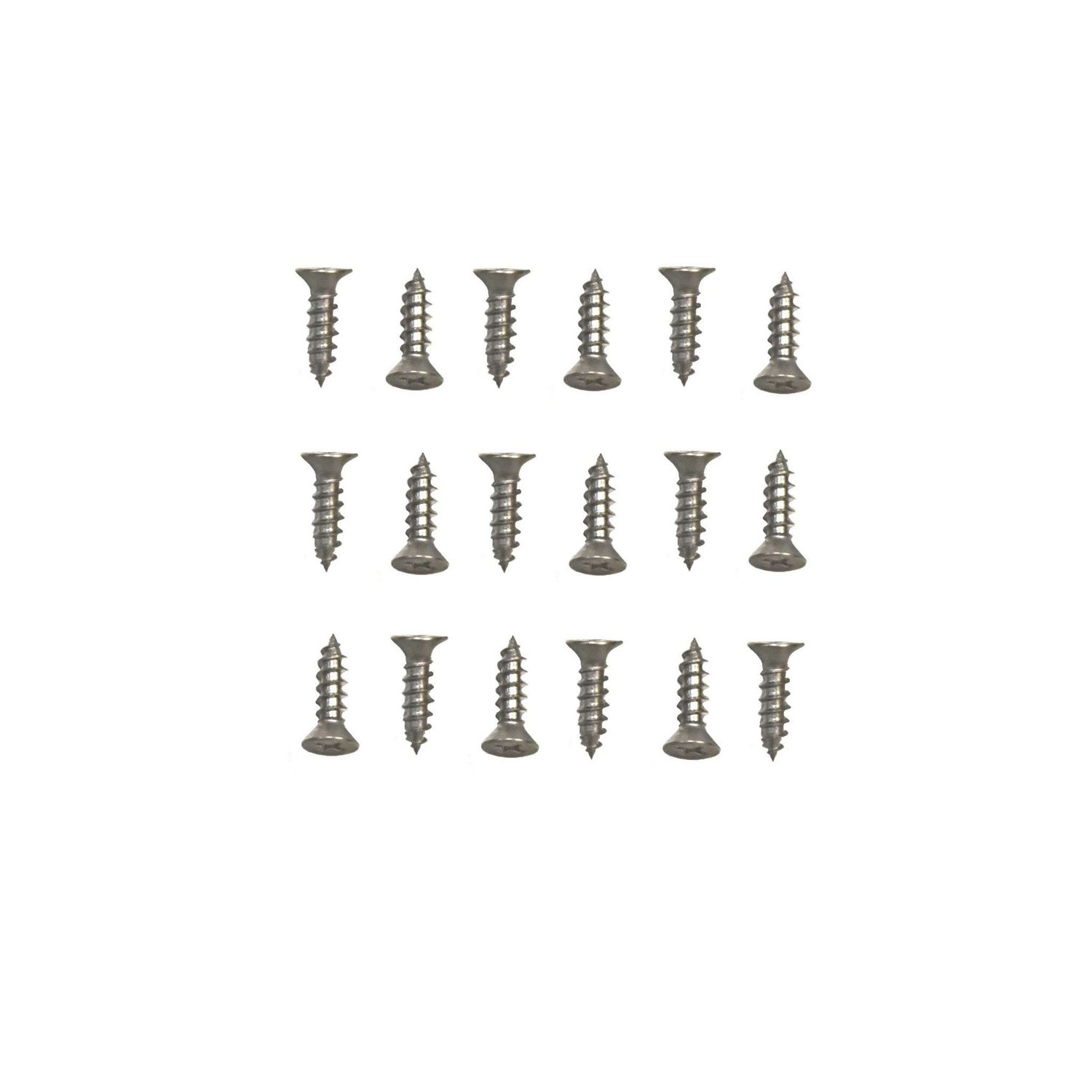 64-67 GM Door Panel Upper Molding Trim Screw Kit - Does Front &amp; Rear Trim (12069-18)