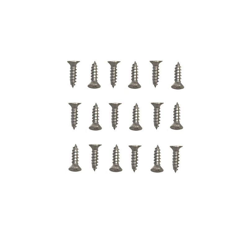 64-67 GM Door Panel Upper Molding Trim Screw Kit - Does Front &amp; Rear Trim (12069-18)