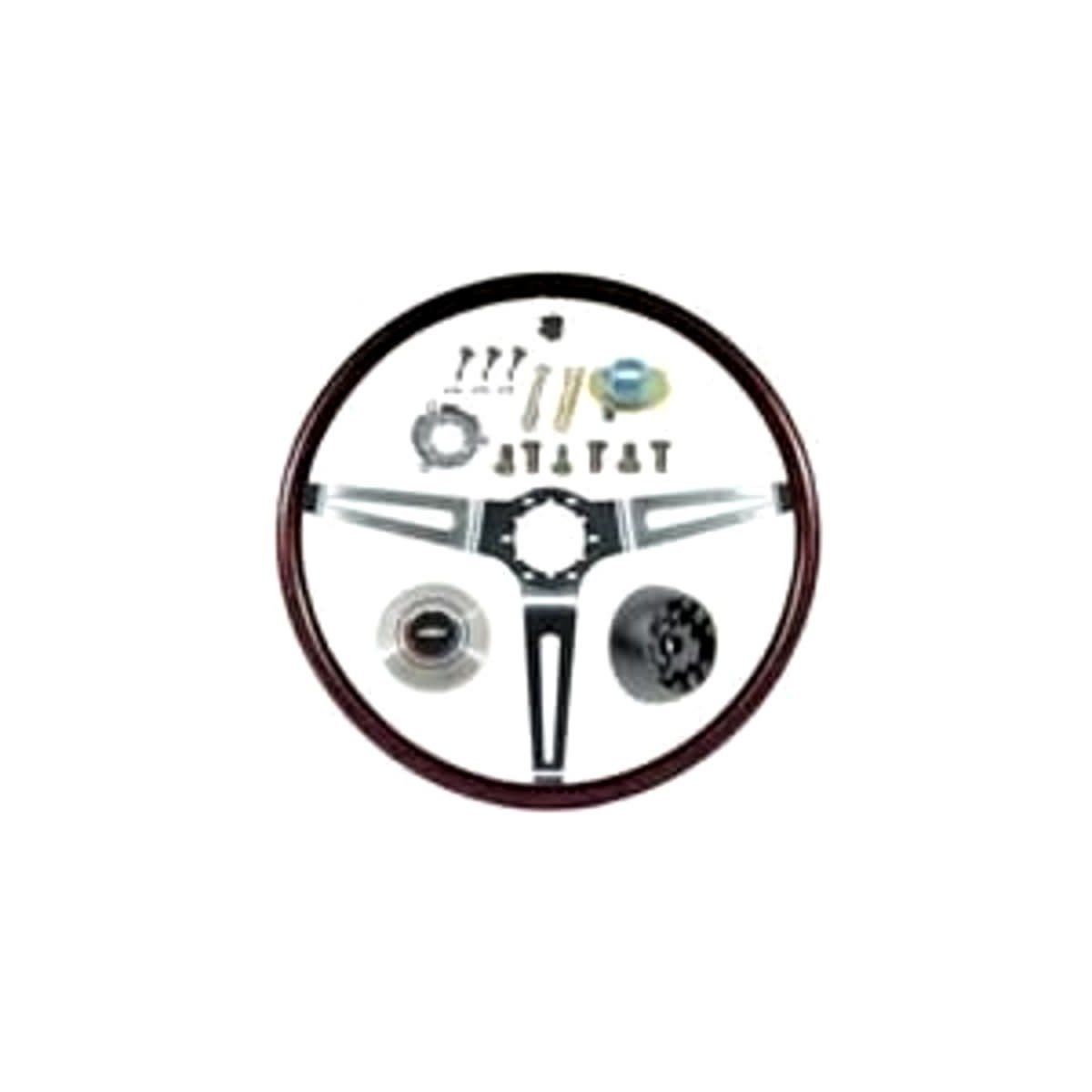 1969 Camaro /1969-70 Chevelle Rosewood Steering Wheel Kit w/ Tilt Wheel