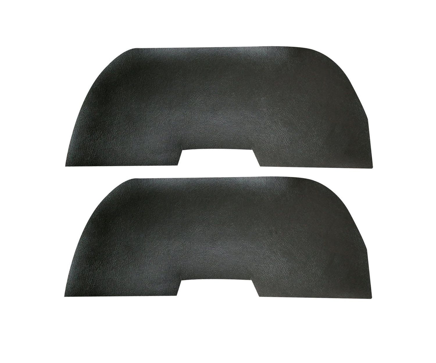1968-69 Camaro Firebird, 68-72 Chevelle , 68-72 Nova Vinyl Armrest Pad Covers - Pair -  Black