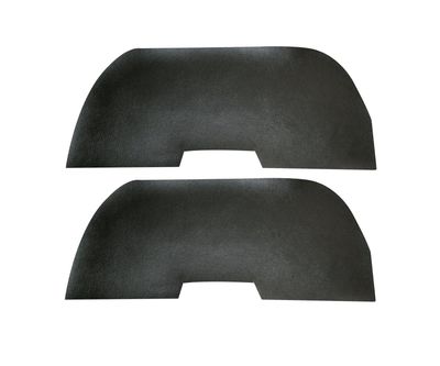 1968-69 Camaro Firebird, 68-72 Chevelle , 68-72 Nova Vinyl Armrest Pad Covers - Pair -  Black