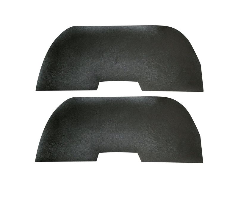 1968-69 Camaro Firebird, 68-72 Chevelle , 68-72 Nova Vinyl Armrest Pad Covers - Pair -  Black