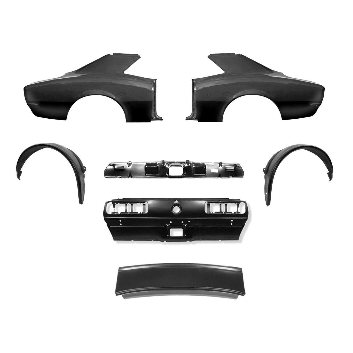 1967 Camaro Coupe Rear Body Kit