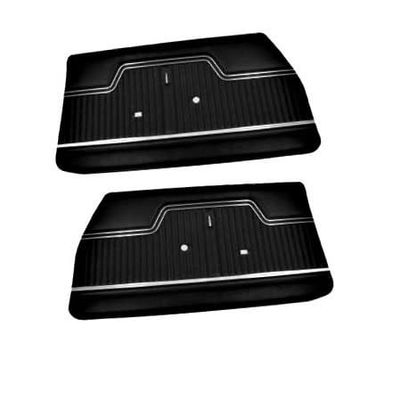 1970-72 Chevelle El Camino Front Pre-Assembled Door Panels
